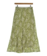 Mila Owen（ミラオーウェン）ロング・マキシ丈スカート 緑 サイズ:1(M位) レディース/2200671182175