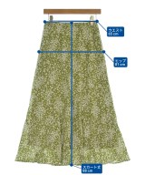 Mila Owen（ミラオーウェン）ロング・マキシ丈スカート 緑 サイズ:1(M位) レディース/2200671182175