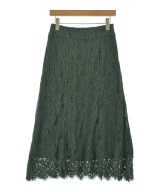 IENA（イエナ）ロング・マキシ丈スカート 緑 サイズ:36(S位) レディース/2200671182274