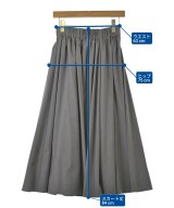 Mila Owen（ミラオーウェン）ロング・マキシ丈スカート グレー サイズ:0(S位) レディース/2200671182304