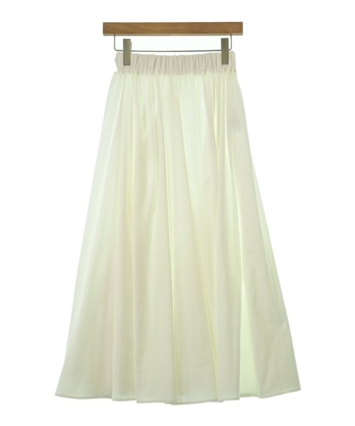 Mila Owen(ミラオーウェン)ロング・マキシ丈スカート 白 サイズ:0(S位)/2200671182311