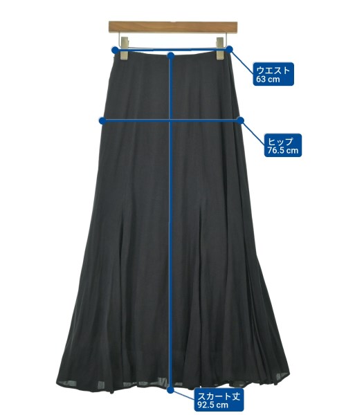 Mila Owen（ミラオーウェン）ロング・マキシ丈スカート 黒 サイズ:1(M位) レディース/2200671343101