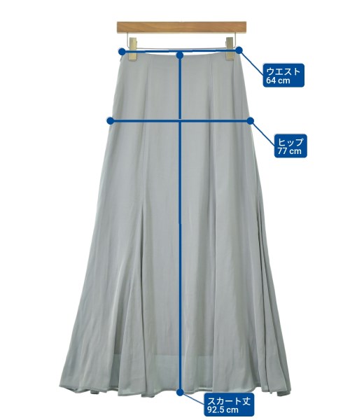 Mila Owen（ミラオーウェン）ロング・マキシ丈スカート 青 サイズ:1(M位) レディース/2200671343132