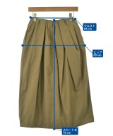 Mila Owen（ミラオーウェン）ロング・マキシ丈スカート 茶 サイズ:0(S位) レディース/2200676359022