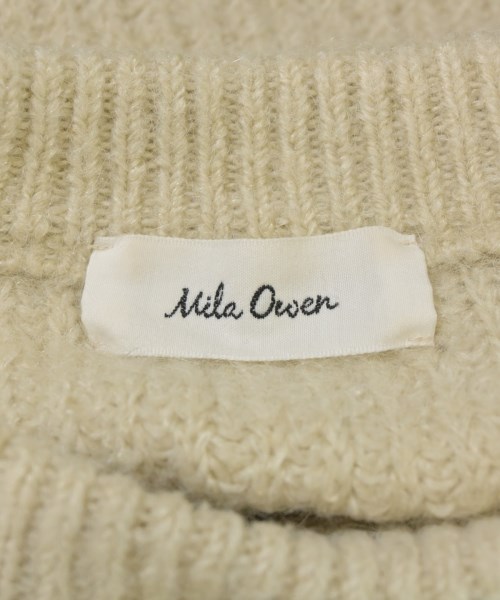Mila Owen（ミラオーウェン）ニット・セーター ベージュ サイズ:1(M位) レディース/2200676615012