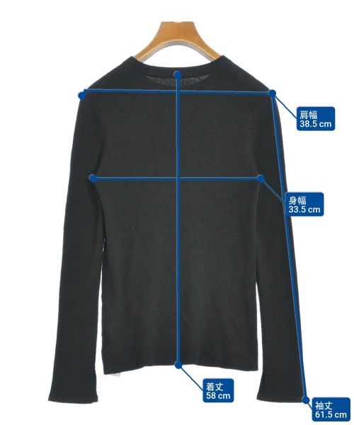 Mila Owen（ミラオーウェン）ニット・セーター 黒 サイズ:0(S位) レディース/2200675143035