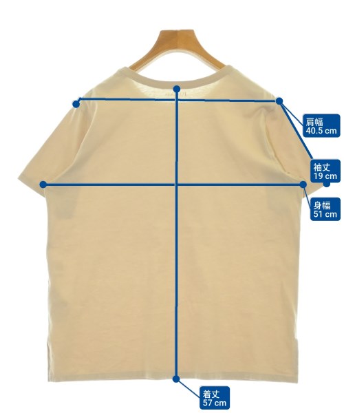 Mila Owen（ミラオーウェン）Tシャツ・カットソー ベージュ サイズ:0(S位) レディース/2200681147027