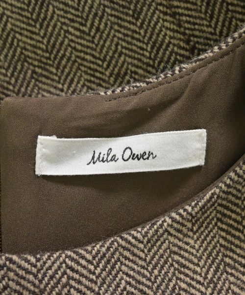 Mila Owen（ミラオーウェン）ワンピース 茶 サイズ:0(S位) レディース/2200681635012