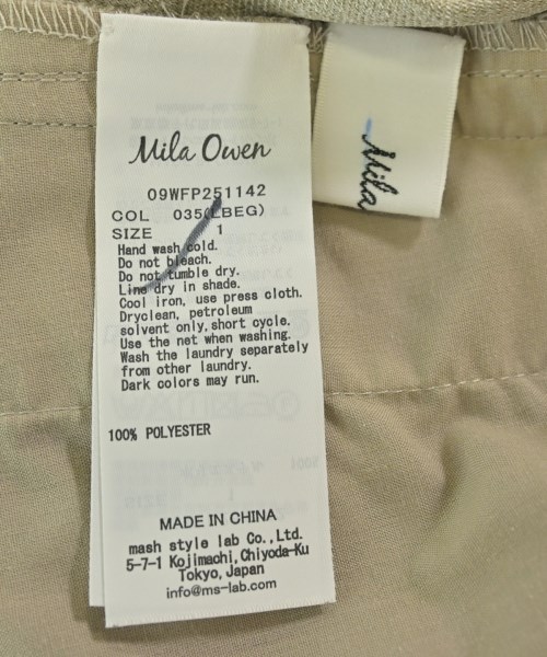 Mila Owen（ミラオーウェン）その他 ベージュ サイズ:1(M位) レディース/2200675371056