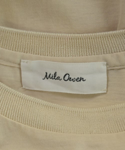 Mila Owen（ミラオーウェン）Tシャツ・カットソー ベージュ サイズ:F レディース/2200682194037
