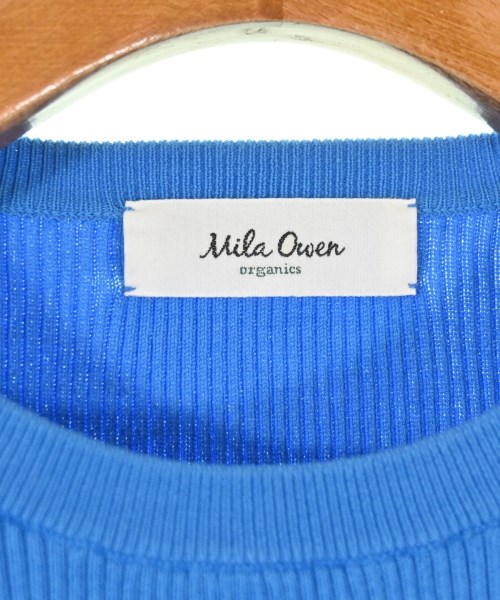 Mila Owen（ミラオーウェン）ニット・セーター 青 サイズ:0(S位) レディース/2200686970071