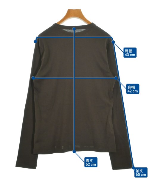 Mila Owen（ミラオーウェン）Tシャツ・カットソー 茶 サイズ:1(M位) レディース/2200690388022