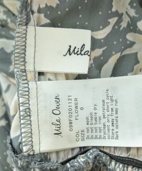 Mila Owen（ミラオーウェン）ワンピース グレー サイズ:0(S位) レディース/2200690024067