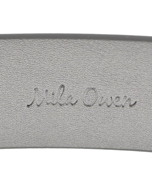 Mila Owen（ミラオーウェン）ベルト シルバー サイズ:- レディース/2200694798070