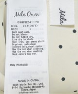 Mila Owen（ミラオーウェン）カジュアルシャツ 白 サイズ:0(S位) レディース/2200692650141