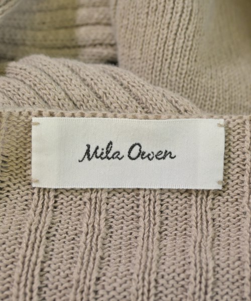 Mila Owen（ミラオーウェン）カーディガン ベージュ サイズ:0/0(S位) レディース/2200695610012