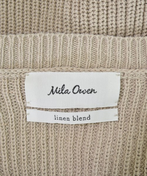 Mila Owen（ミラオーウェン）カーディガン ベージュ サイズ:0(S位) レディース/2200696196034