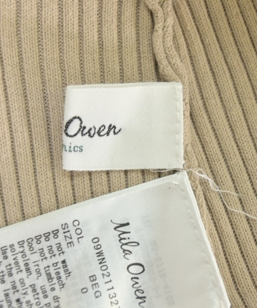 Mila Owen（ミラオーウェン）ワンピース ベージュ サイズ:0(S位) レディース/2200694911066