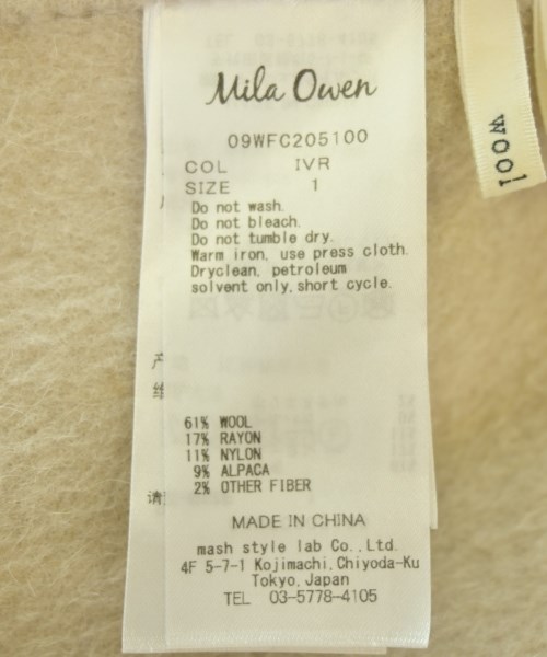 Mila Owen（ミラオーウェン）その他 ベージュ サイズ:1(M位) レディース/2200700558025