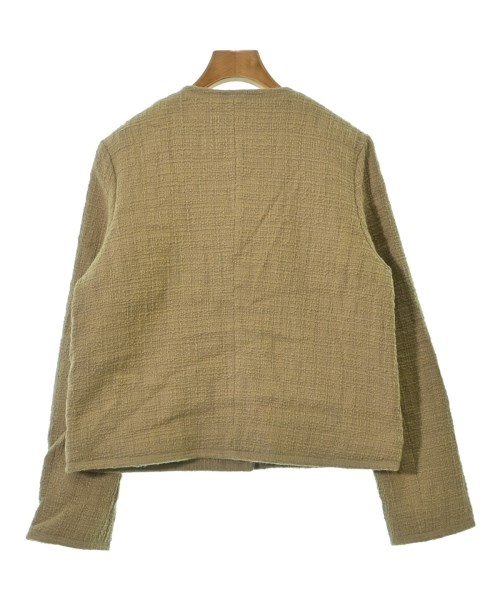 Mila Owen（ミラオーウェン）ノーカラージャケット ベージュ サイズ:1(M位) レディース/2200649240012