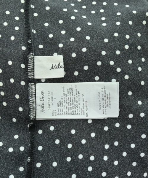 Mila Owen（ミラオーウェン）ワンピース 黒 サイズ:0(S位) レディース/2200650632066