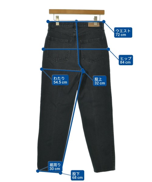 Mila Owen（ミラオーウェン）デニムパンツ 黒 サイズ:1(M位) レディース/2200650710016