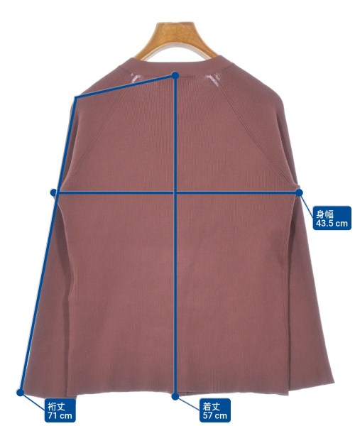 Mila Owen（ミラオーウェン）カーディガン 赤 サイズ:1(M位) レディース/2200648742029