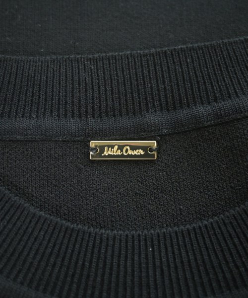 Mila Owen（ミラオーウェン）Tシャツ・カットソー 黒 サイズ:0(S位) レディース/2200651510066