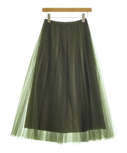 Mila Owen（ミラオーウェン）ロング・マキシ丈スカート カーキ サイズ:0(S位) レディース/2200648908012