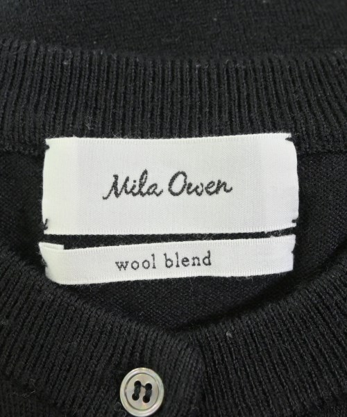 Mila Owen（ミラオーウェン）カーディガン 黒 サイズ:0(S位) レディース/2200647704028