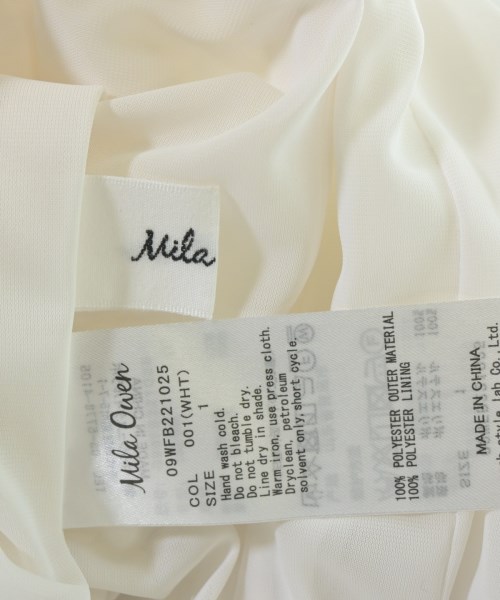 Mila Owen（ミラオーウェン）ブラウス 白 サイズ:1(M位) レディース/2200650838031