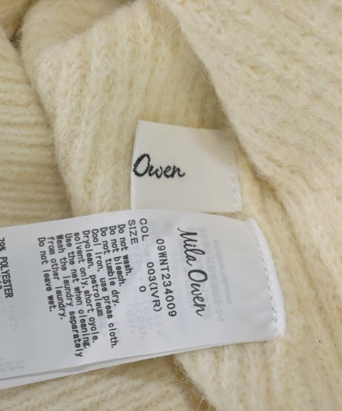 Mila Owen（ミラオーウェン）ニット・セーター 白 サイズ:0(S位) レディース/2200656573035