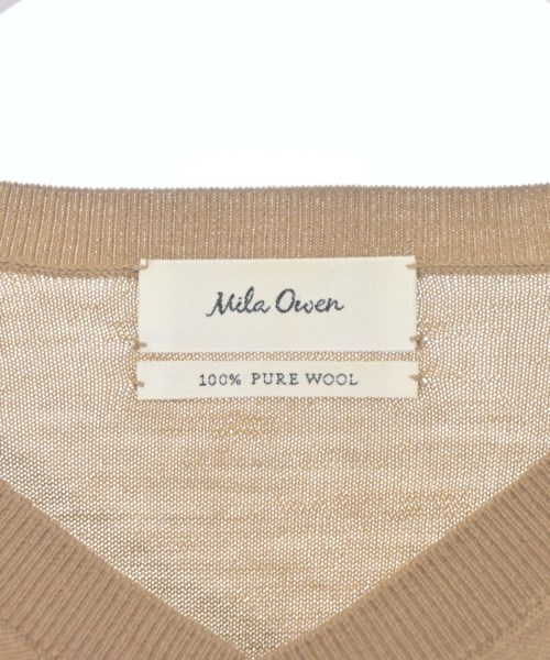 Mila Owen（ミラオーウェン）ニット・セーター ベージュ サイズ:0(S位) レディース/2200644936033