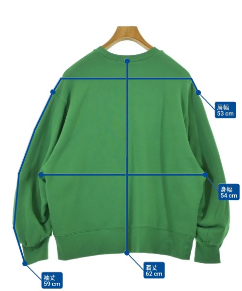 Mila Owen（ミラオーウェン）スウェット 緑 サイズ:0(S位) メンズ/2200654610015