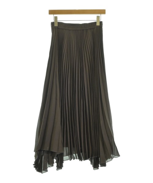 Mila Owen（ミラオーウェン）ロング・マキシ丈スカート 茶 サイズ:1(M位) レディース/2200622170046