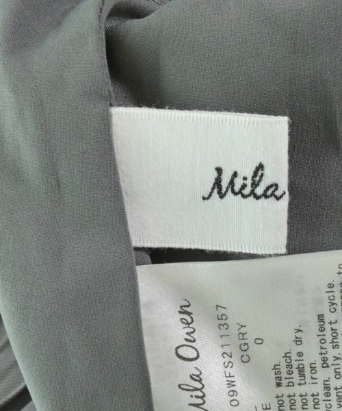 Mila Owen（ミラオーウェン）ロング・マキシ丈スカート グレー サイズ:0(XS位) レディース/2200622170053