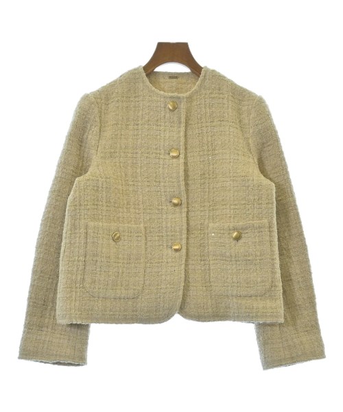 Mila Owen(ミラオーウェン)ノーカラージャケット ベージュ サイズ:0(S位)/2200650926073