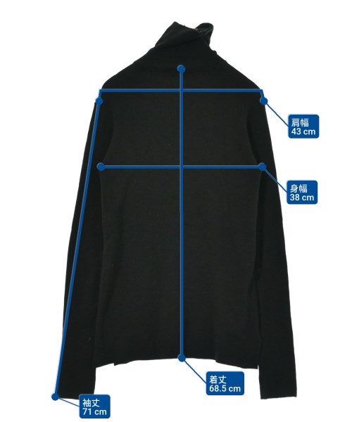 Mila Owen（ミラオーウェン）ニット・セーター 黒 サイズ:1(M位) レディース/2200653312088