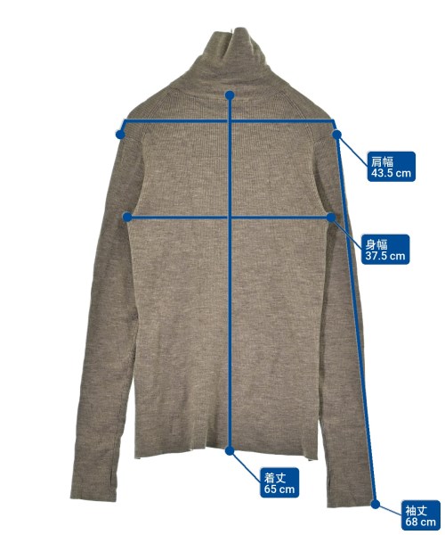 Mila Owen（ミラオーウェン）ニット・セーター 茶 サイズ:1(M位) レディース/2200653312095