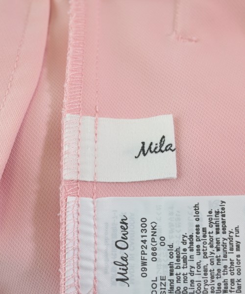Mila Owen（ミラオーウェン）スラックス ピンク サイズ:00(XS位) レディース/2200658018053