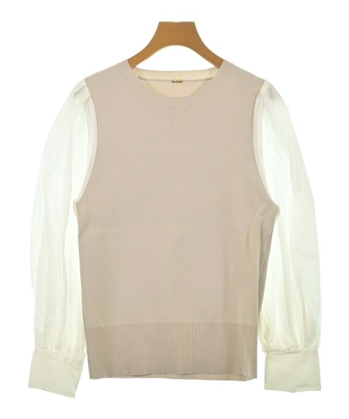 Mila Owen(ミラオーウェン)ニット・セーター ベージュ サイズ:0(S位)/2200652576016