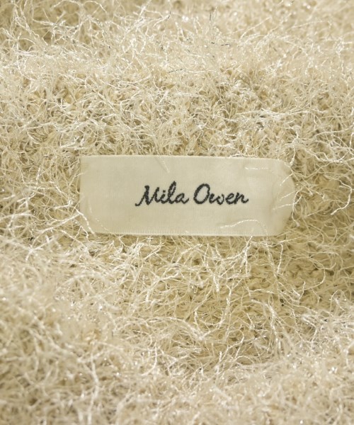 Mila Owen（ミラオーウェン）ニット・セーター ベージュ サイズ:F レディース/2200653251035