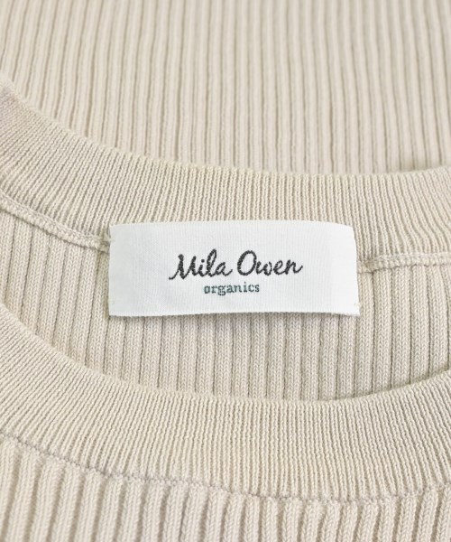 Mila Owen（ミラオーウェン）ニット・セーター ベージュ サイズ:1(M位) レディース/2200655450047