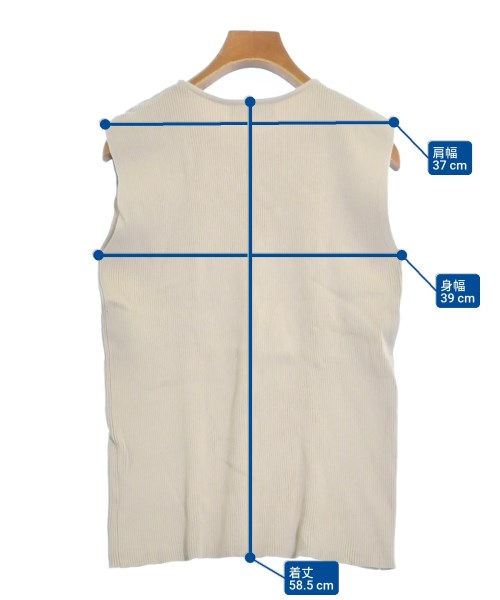 Mila Owen（ミラオーウェン）ベスト/ノースリーブ ベージュ サイズ:0(S位) レディース/2200655450054