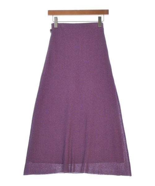 Mila Owen（ミラオーウェン）ロング・マキシ丈スカート 紫 サイズ:0(S位) レディース/2200655450146