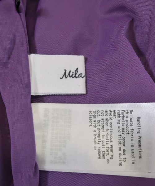 Mila Owen（ミラオーウェン）ロング・マキシ丈スカート 紫 サイズ:0(S位) レディース/2200655450146