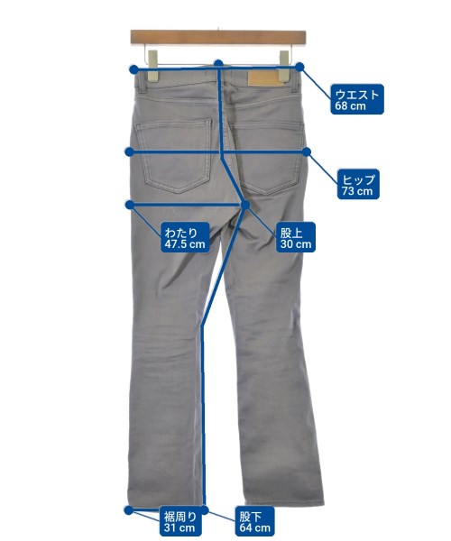 Mila Owen（ミラオーウェン）デニムパンツ グレー サイズ:00(XS位) レディース/2200655450160