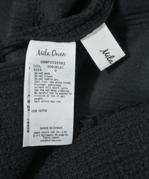 Mila Owen（ミラオーウェン）ベスト 黒 サイズ:0(S位) レディース/2200660701028