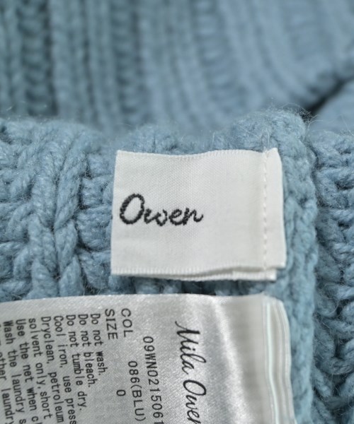 Mila Owen（ミラオーウェン）ニット・セーター 青 サイズ:0(S位) レディース/2200656447169