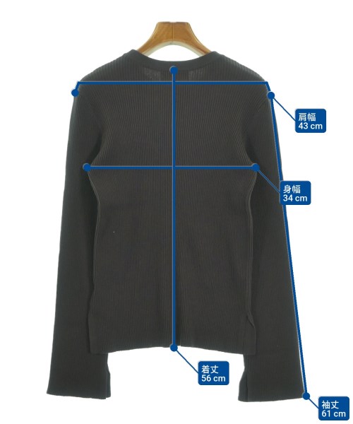 Mila Owen（ミラオーウェン）ニット・セーター グレー サイズ:0(S位) レディース/2200660903064